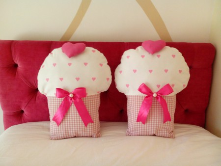 almofadas cupcake